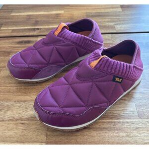 TEVA ReEMBER Moc Women’s Slip On Shoes Amaranth Ember Size 8 Camping Nature Gorp
